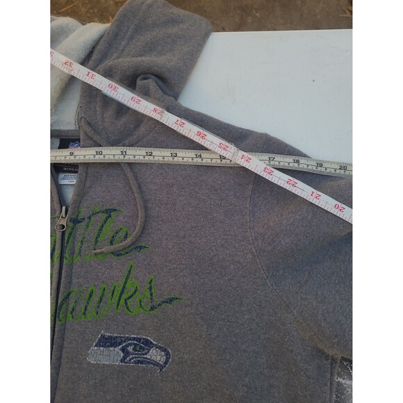Y2k Seattle Seahawks Full zip Hoodie - Picture 7 of 9
